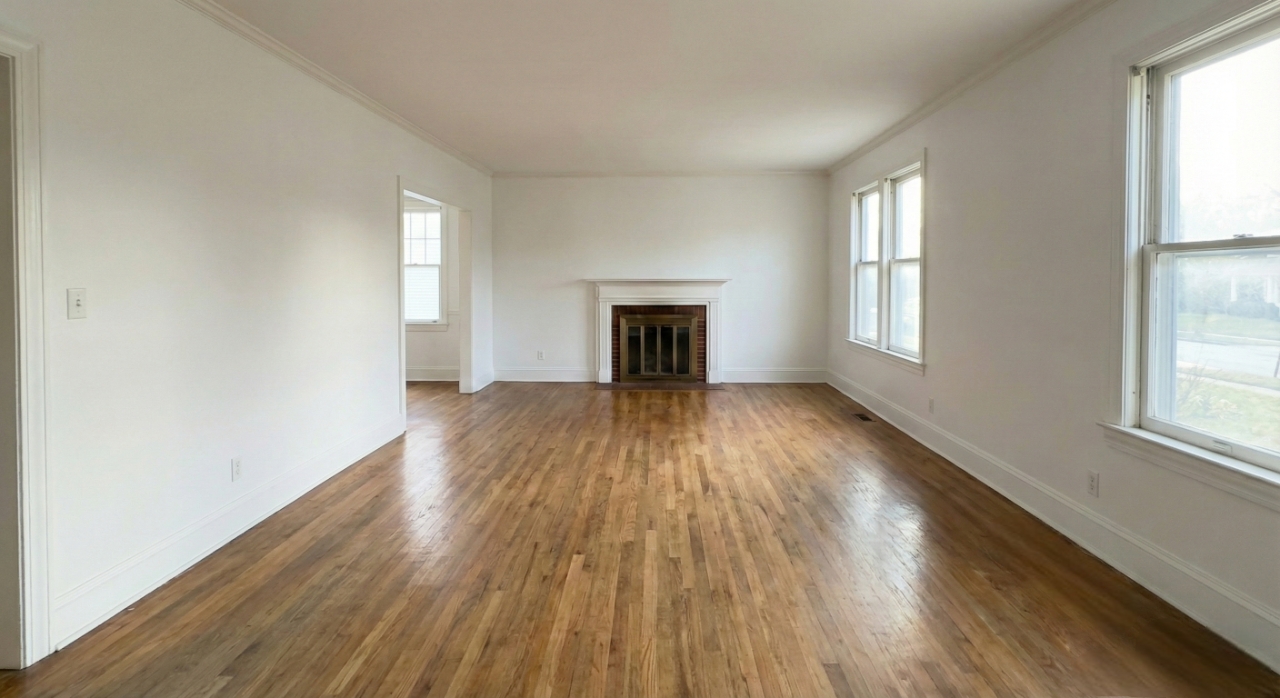 Salon après lissage et peinture - Pira Peinture