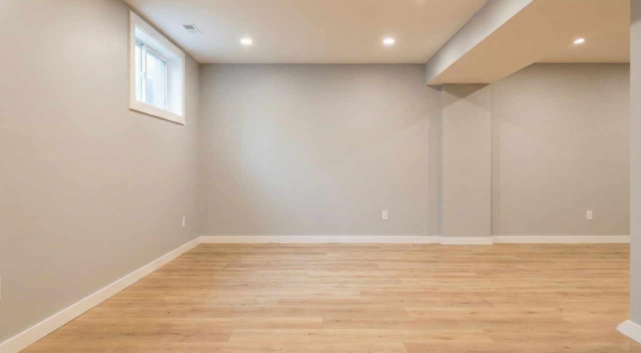 Sous-sol après aménagement bureau - Pira Peinture